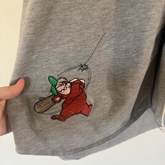 Disney Store Rare Vintage 90s Peter Pan Lost Boys Embroidered Baseball Shirt - Picture 5 of 15